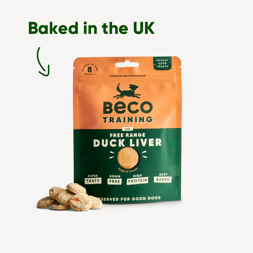 Beco Dog Treats Free Range Duck Liver (60g)