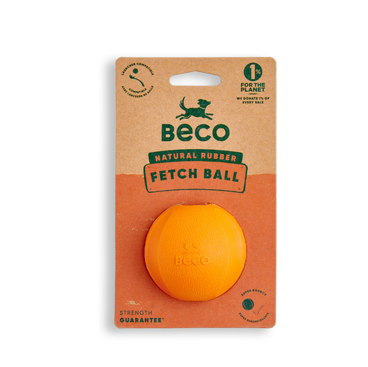 Beco Fetch Ball (Yellow or Orange)
