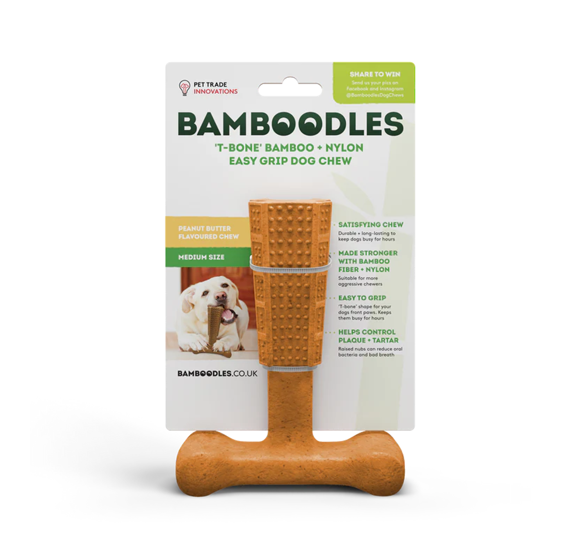 Bamboodles Peanut Butter Chew