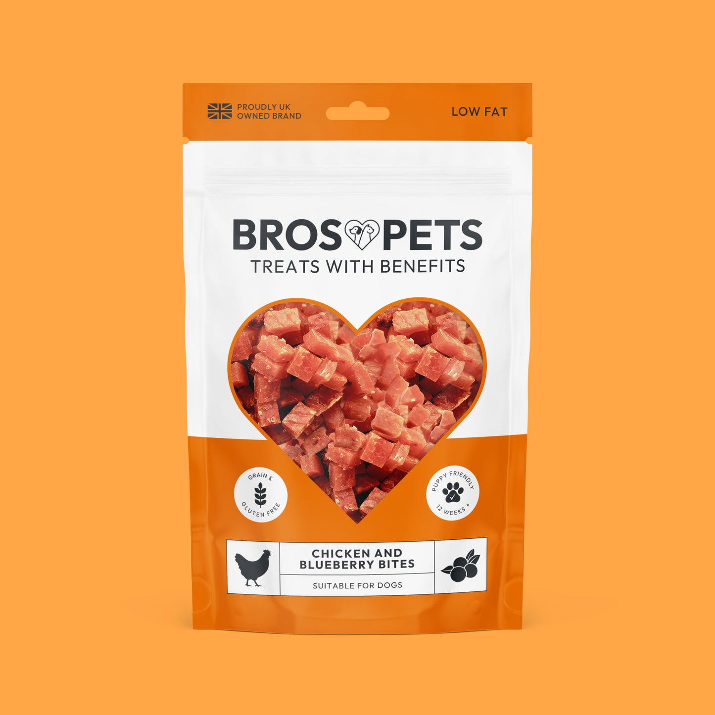 Chicken with Blueberry Bites (100g)