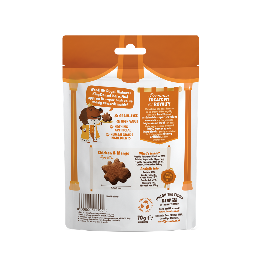 Chicken & Mango Rosettes (70g)