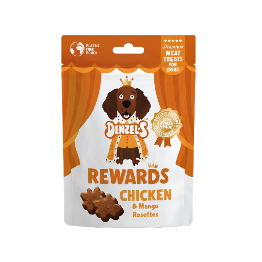 Chicken & Mango Rosettes (70g)