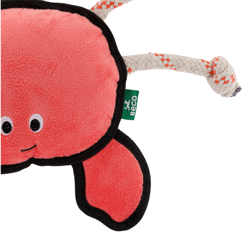Beco Plush Crab Dog Toy (Large)
