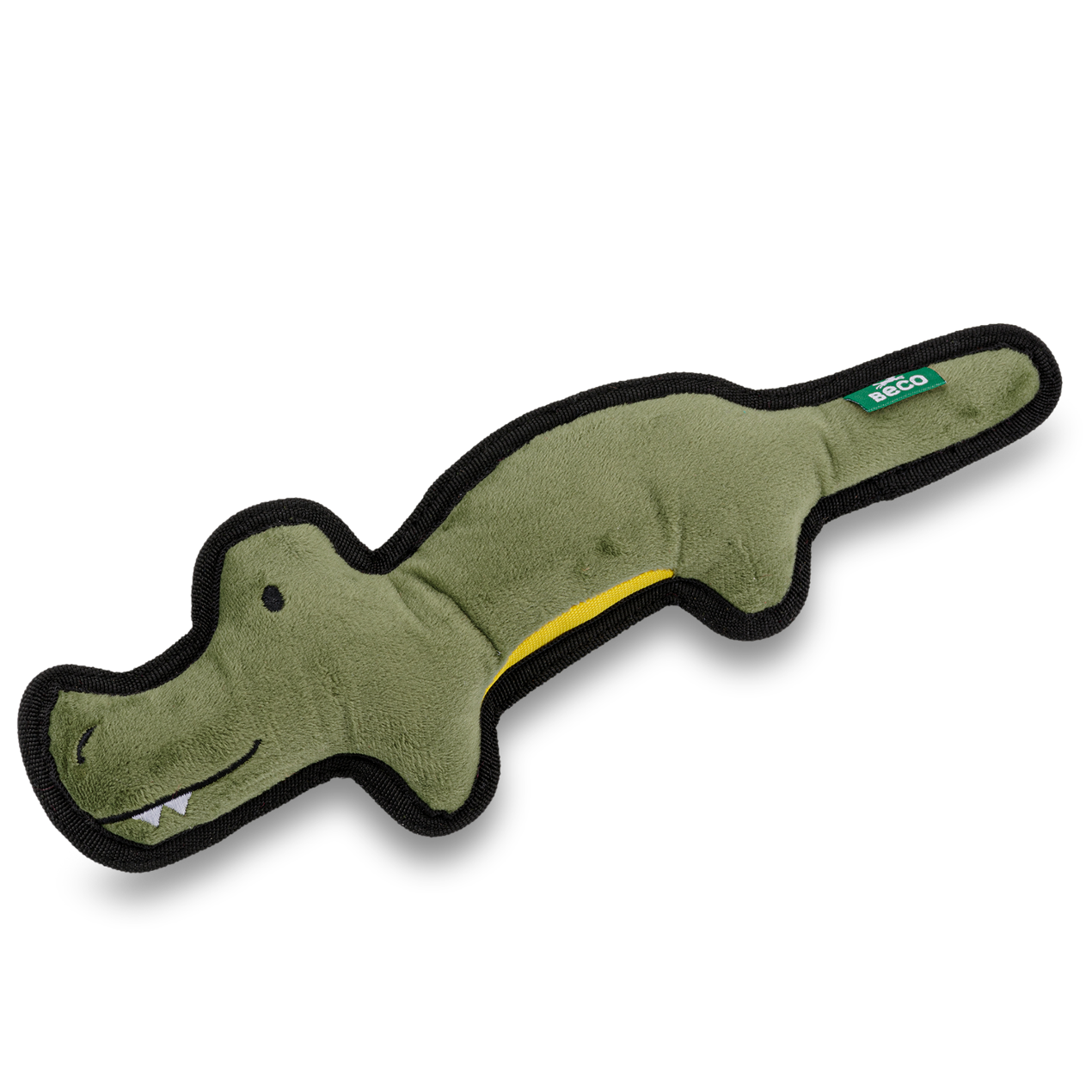 Beco Rough and Tough Recycled Crocodile Dog Toy