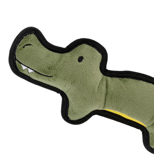Beco Rough and Tough Recycled Crocodile Dog Toy