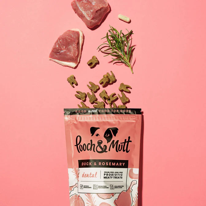 Duck & Rosemary Dental Probiotic Meaty Treat (120g)