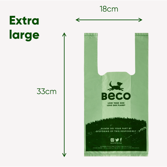 Poop Bags with Handles (120 pack/8 rolls)