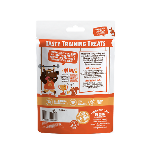 Nut Butter & Turkey Training Bites (100g)
