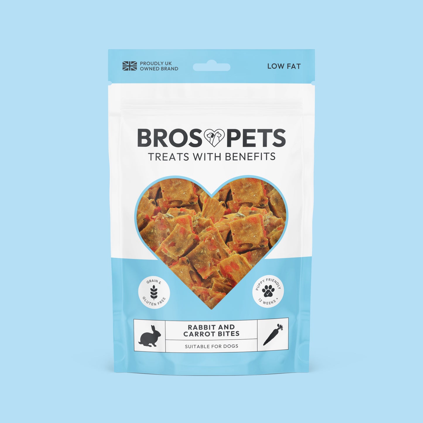 Rabbit & Carrot Bites (100g)