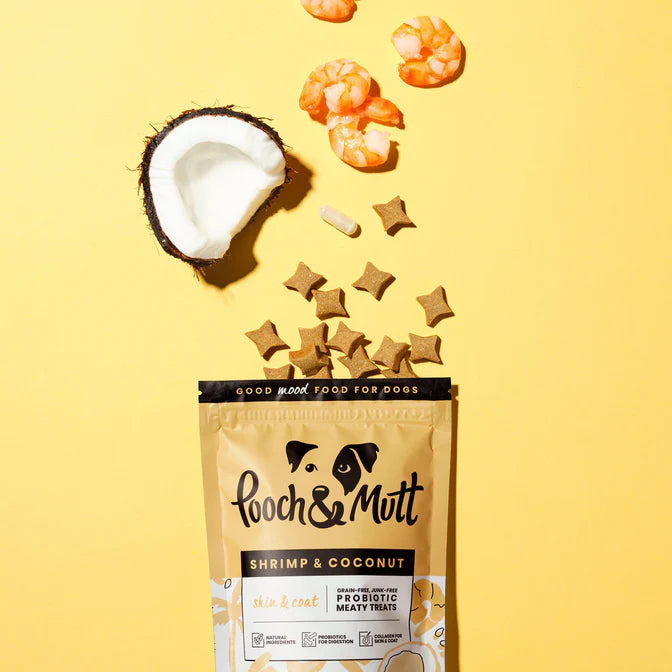 Shrimp & Coconut Skin and Coat Treats (120g)