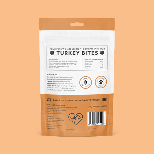 Turkey Bites (100g)