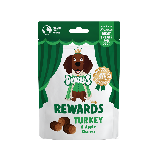 Turkey & Apple Charms (70g)