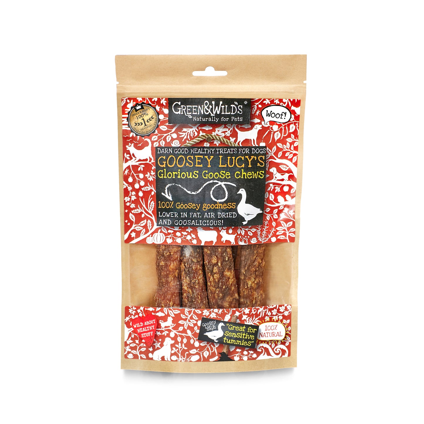 Goosey Lucy's Goose Chews (100g)