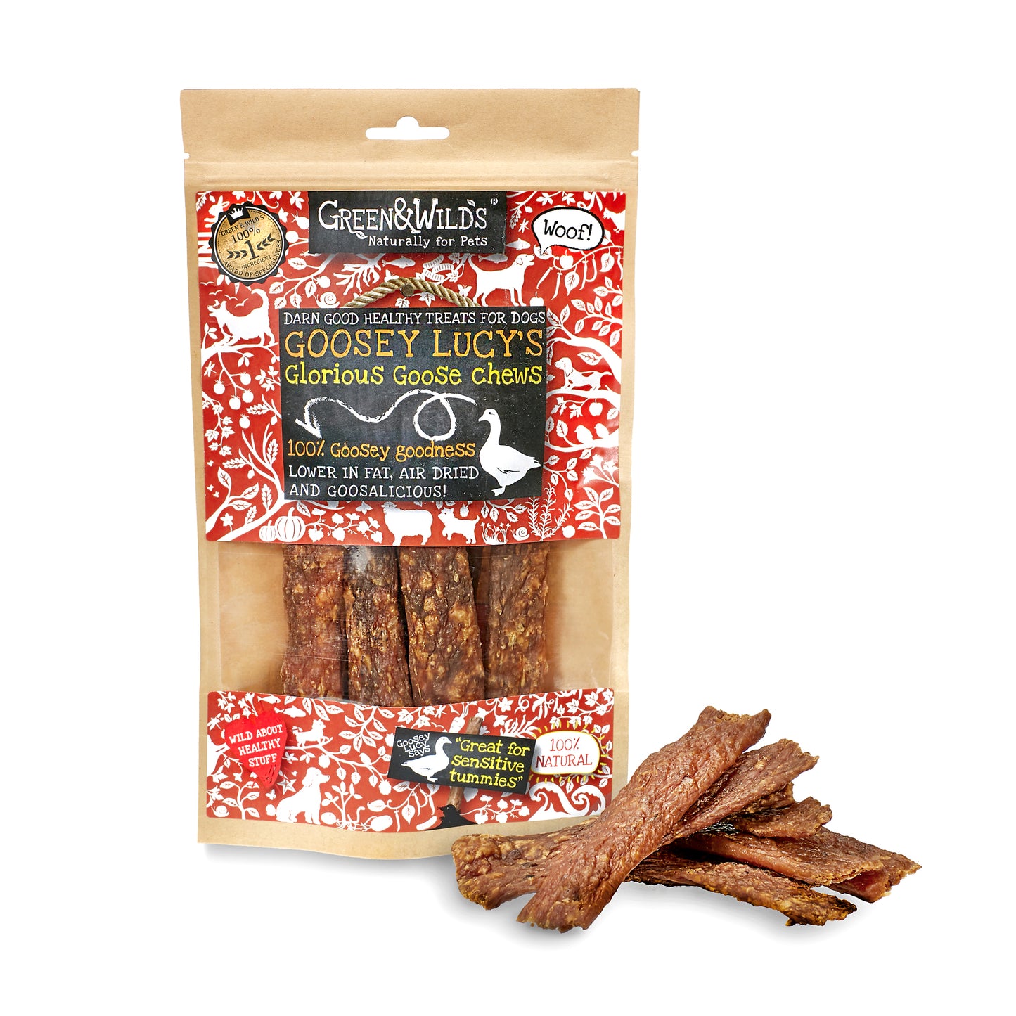 Goosey Lucy's Goose Chews (100g)