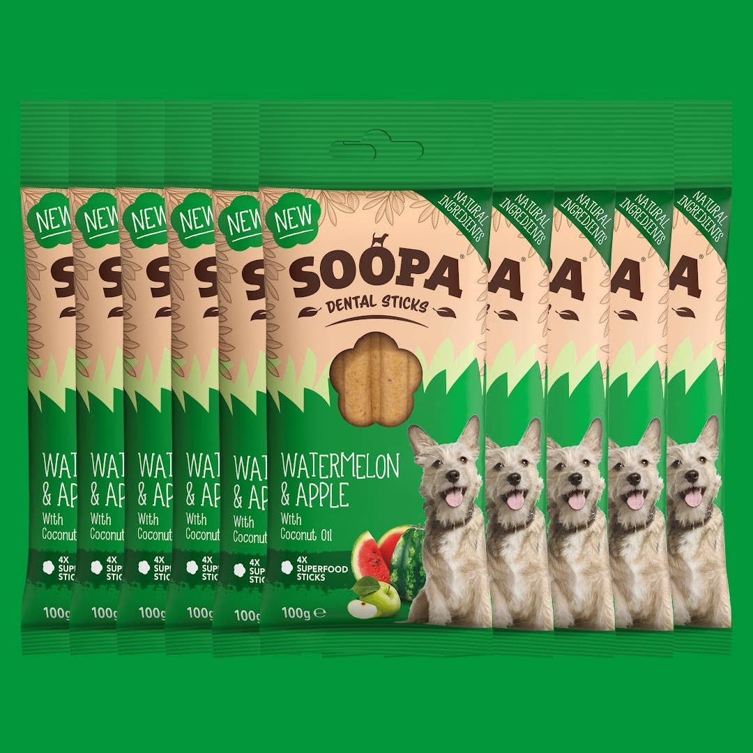Watermelon & Apple Dental Sticks (100g)