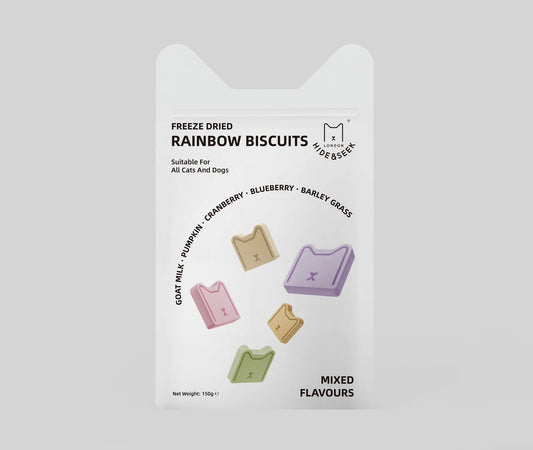 Freeze Dried Rainbow Biscuits (150g)