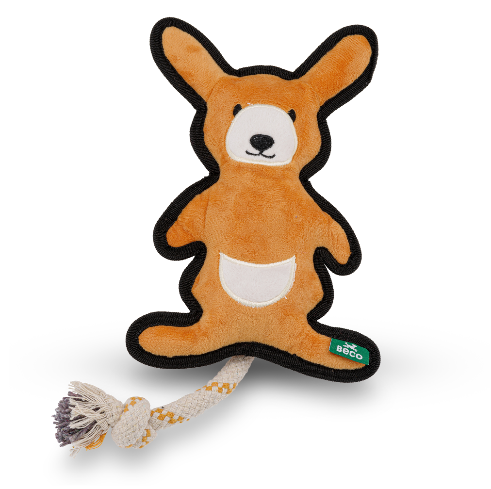 Beco Rough and Tough Recycled Kangaroo Dog Toy