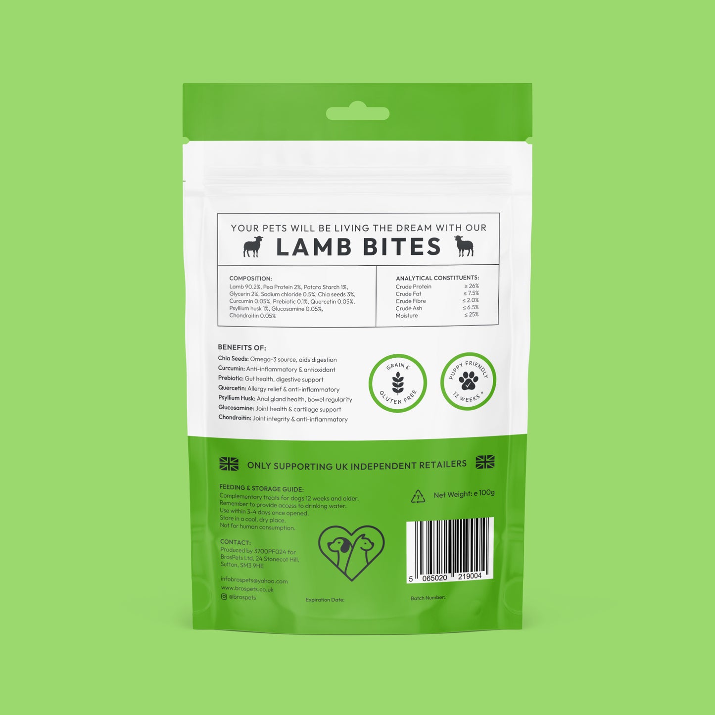 Lamb Bites (100g)