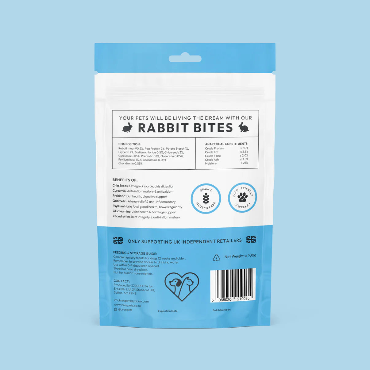Rabbit Bites (100g)