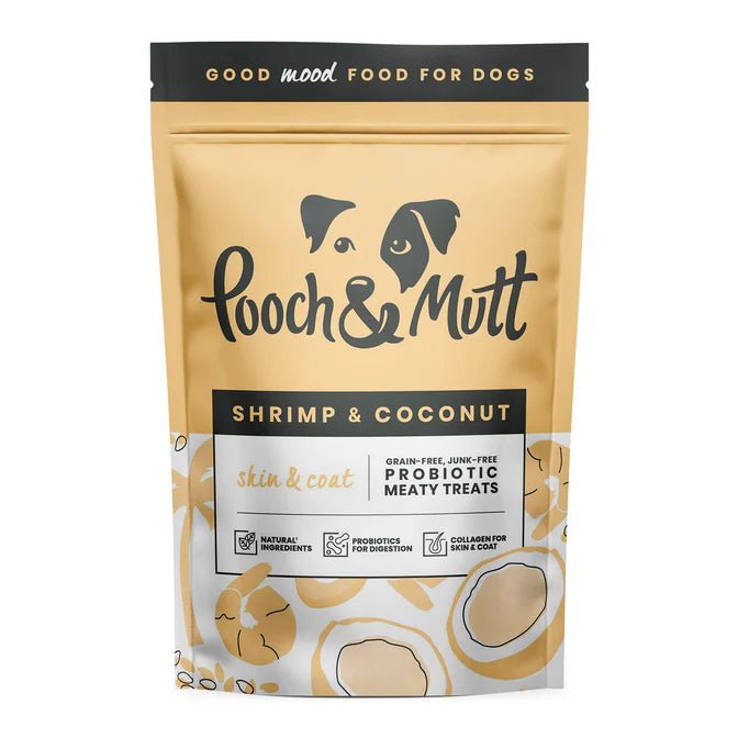 Shrimp & Coconut Skin and Coat Treats (120g)