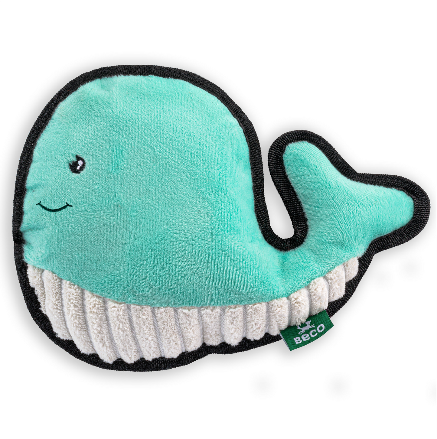 Beco Plush Whale Dog Toy (Medium)